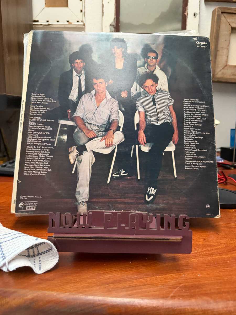 Pat Benatar – Precious Time sleeve