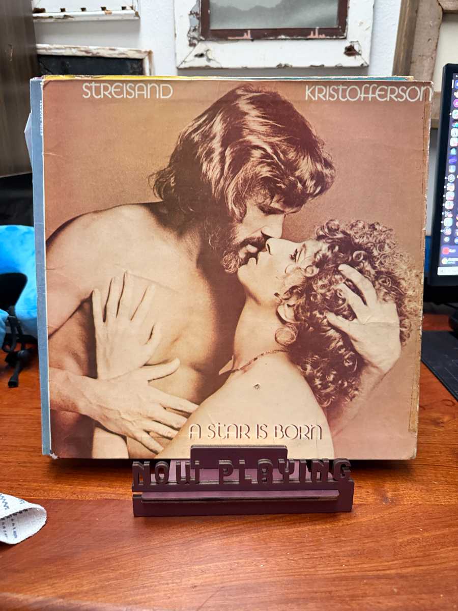 Barbra Streisand & Kris Kristofferson – A Star Is Born sleeve