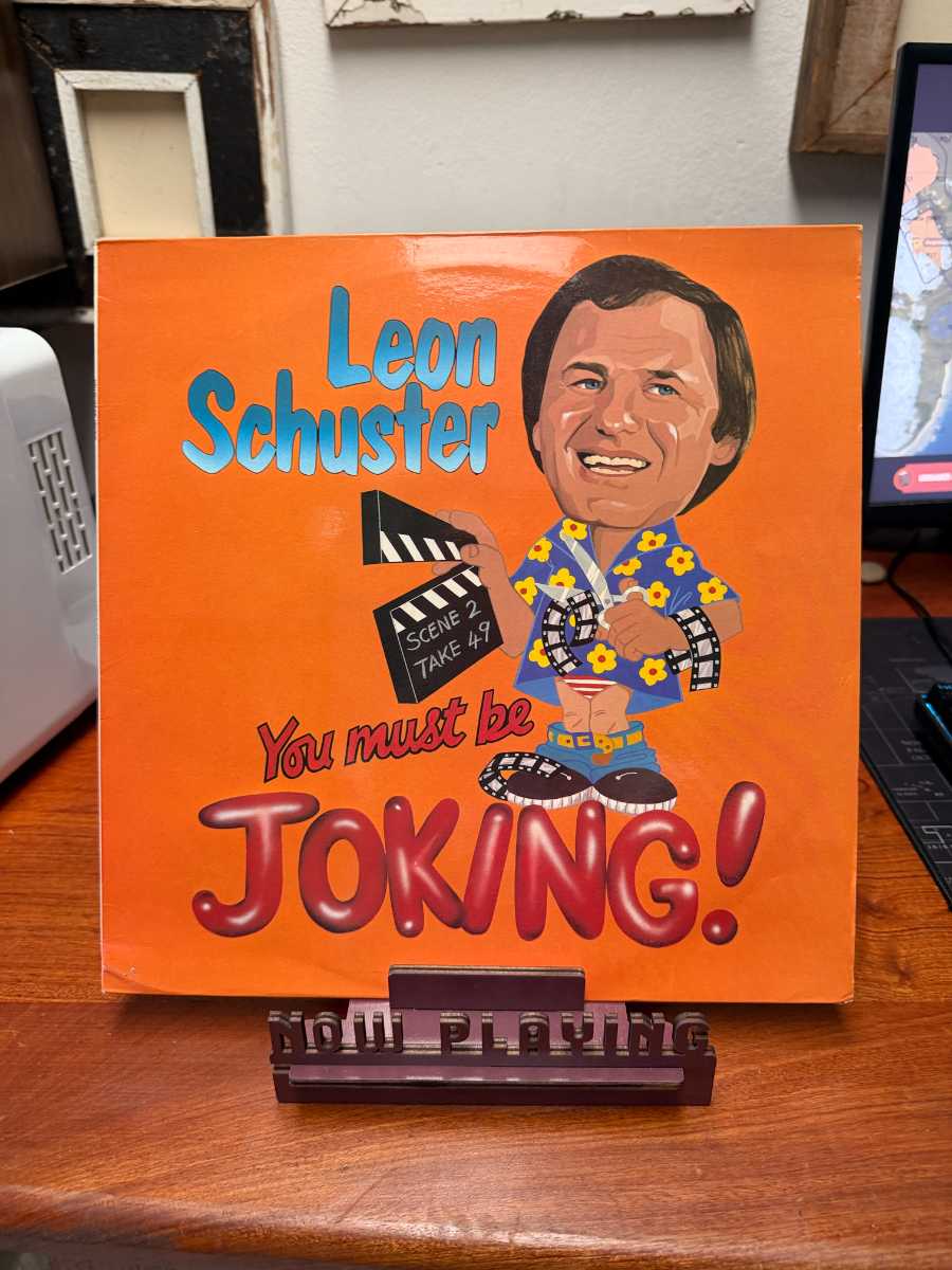 Leon Schuster – You Must Be Joking! sleeve