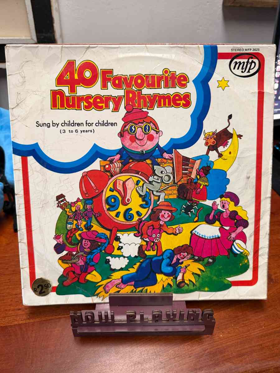 Unknown (Sung by Children) – 40 Favourite Nursery Rhymes sleeve