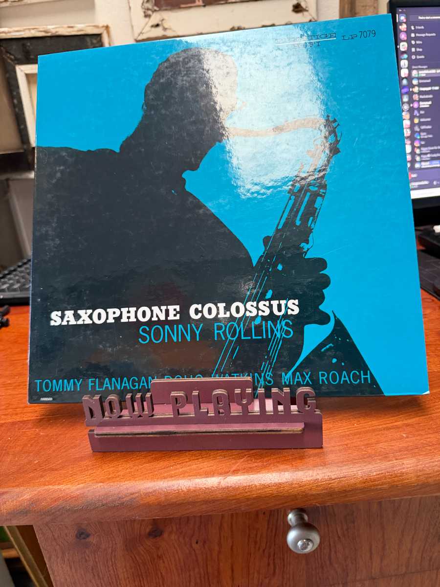 Sonny Rollins – Saxophone Colossus sleeve