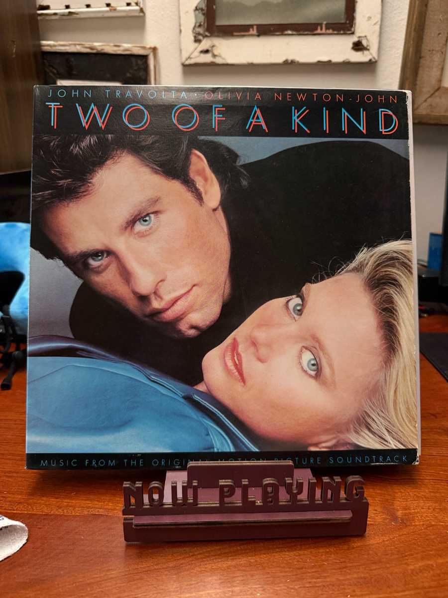 John Travolta & Olivia Newton-John – Two of a Kind sleeve