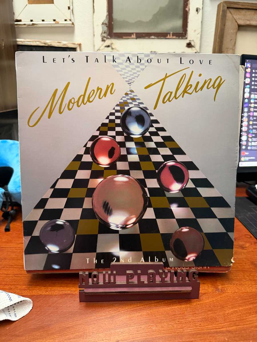 Modern Talking – Let's Talk About Love - The 2nd Album sleeve