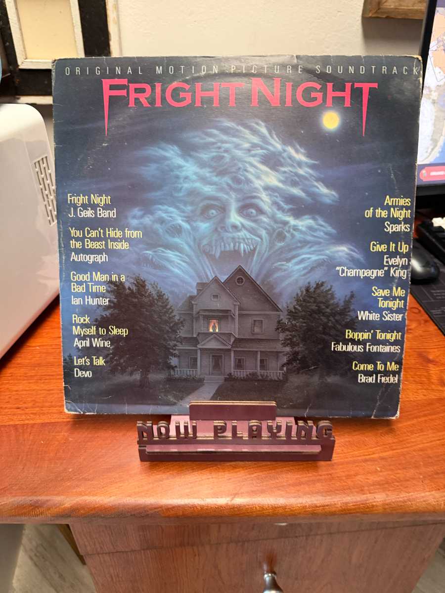 Various Artists – Fright Night (Original Motion Picture Soundtrack) sleeve