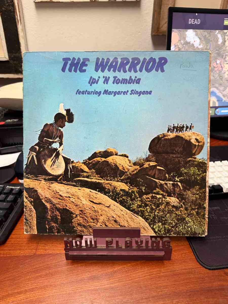 Ipi 'N Tompia featuring Margaret Singana – The Warrior sleeve