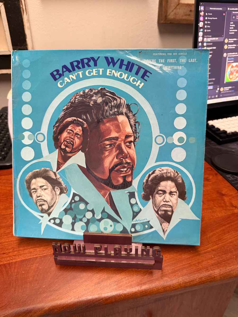Barry White – Can't Get Enough sleeve