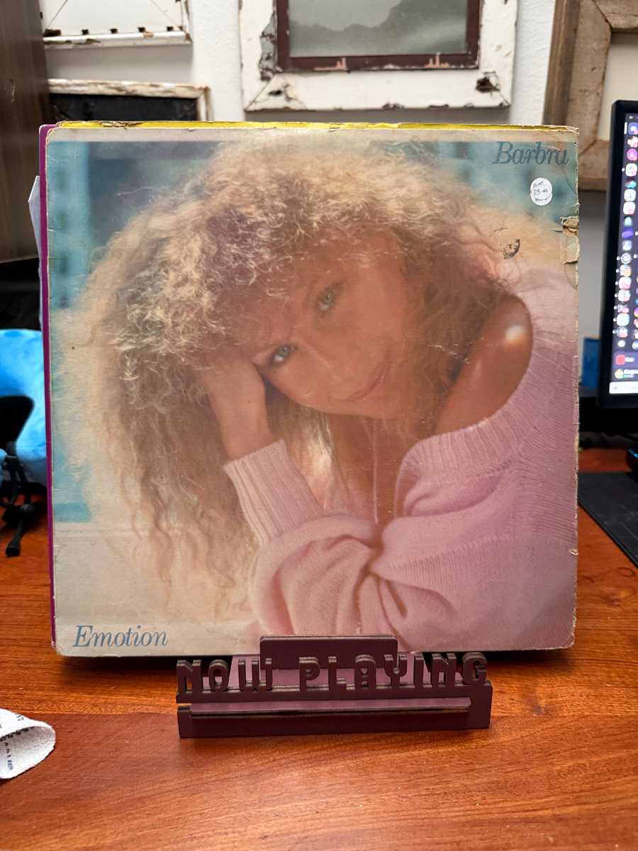 Barbra Streisand – Emotion sleeve