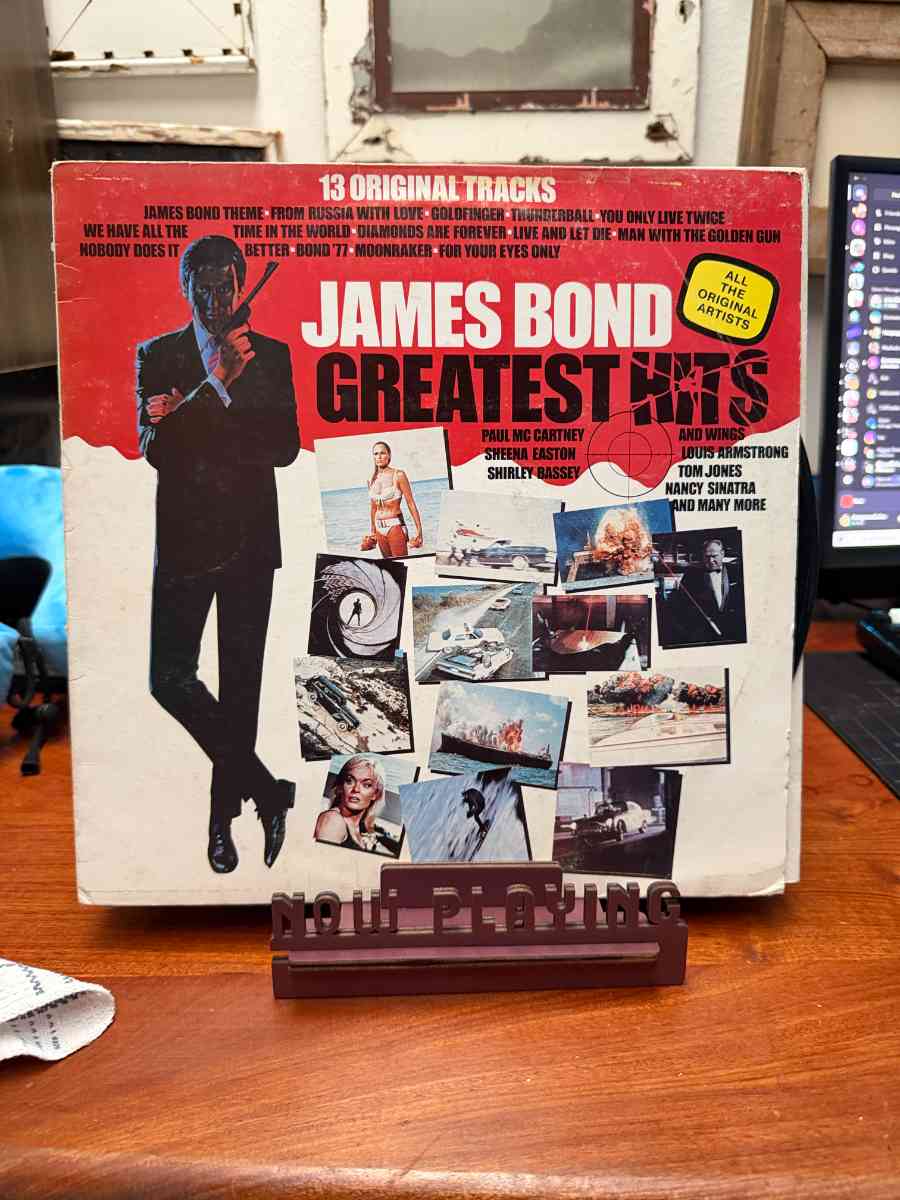 Various Artists – James Bond Greatest Hits sleeve
