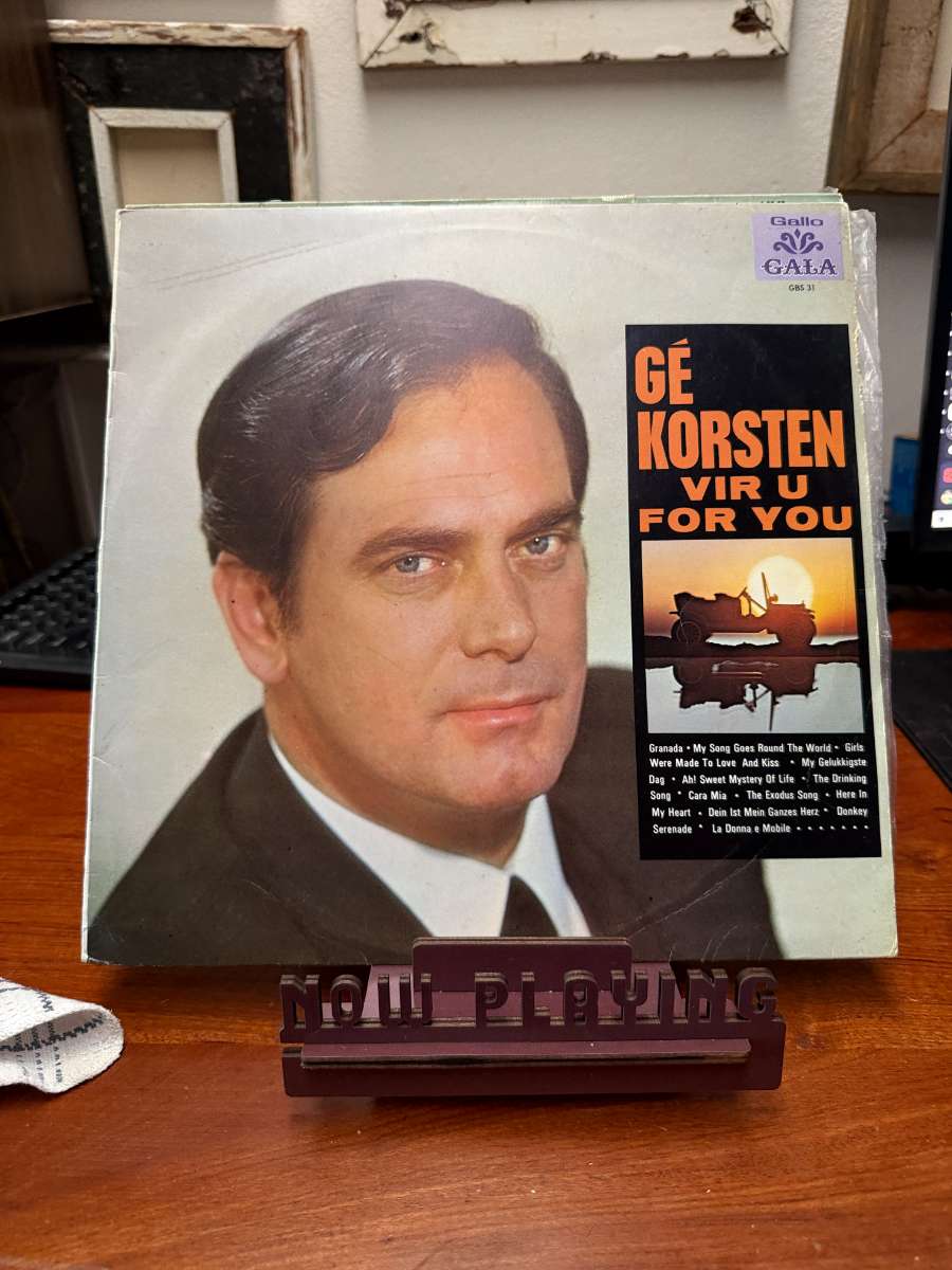 Gé Korsten – Vir U / For You sleeve