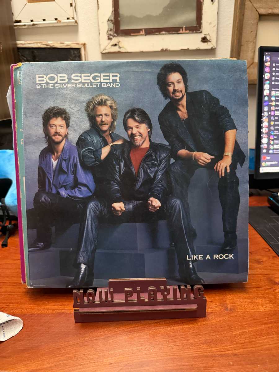 Bob Seger & The Silver Bullet Band – Like a Rock sleeve