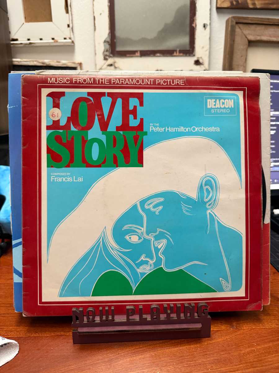 The Peter Hamilton Orchestra – Love Story sleeve